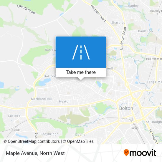 Maple Avenue map