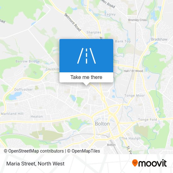 Maria Street map
