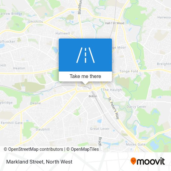 Markland Street map