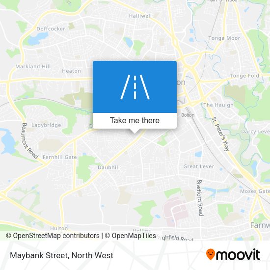 Maybank Street map