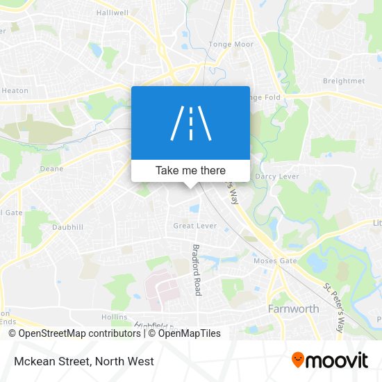 Mckean Street map