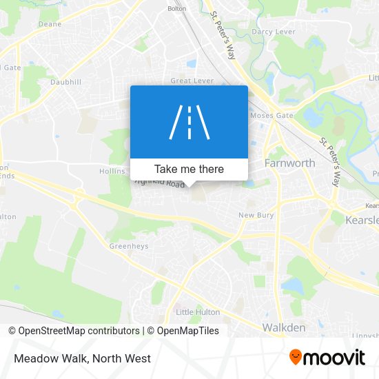 Meadow Walk map