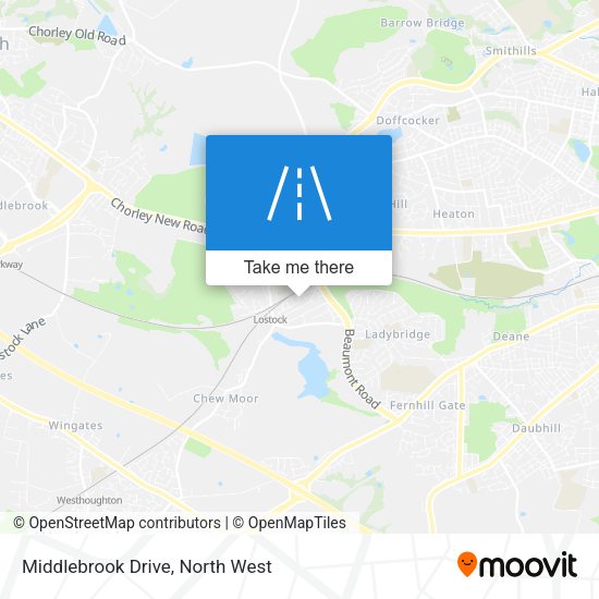 Middlebrook Drive map