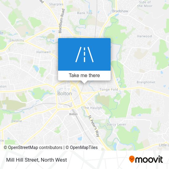 Mill Hill Street map