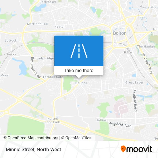 Minnie Street map