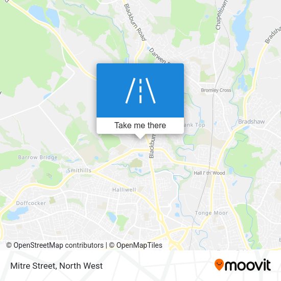 Mitre Street map