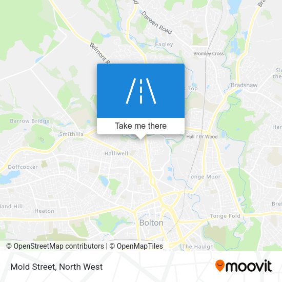 Mold Street map