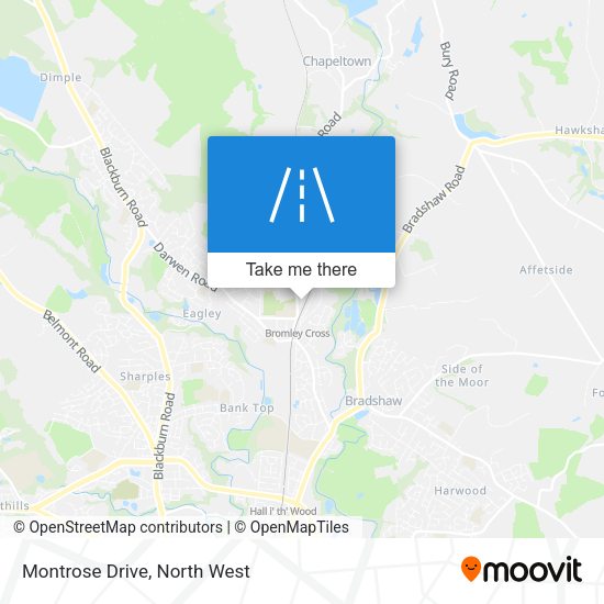 Montrose Drive map