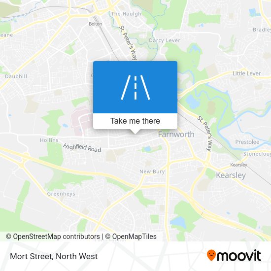 Mort Street map