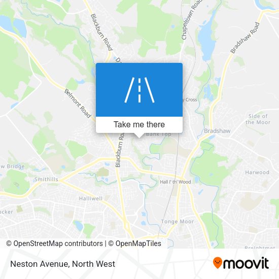 Neston Avenue map