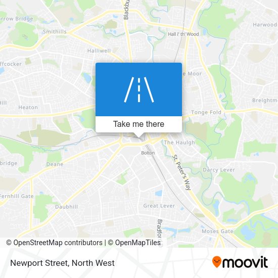 Newport Street map