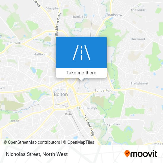 Nicholas Street map