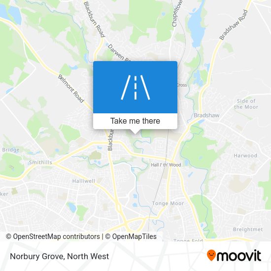 Norbury Grove map