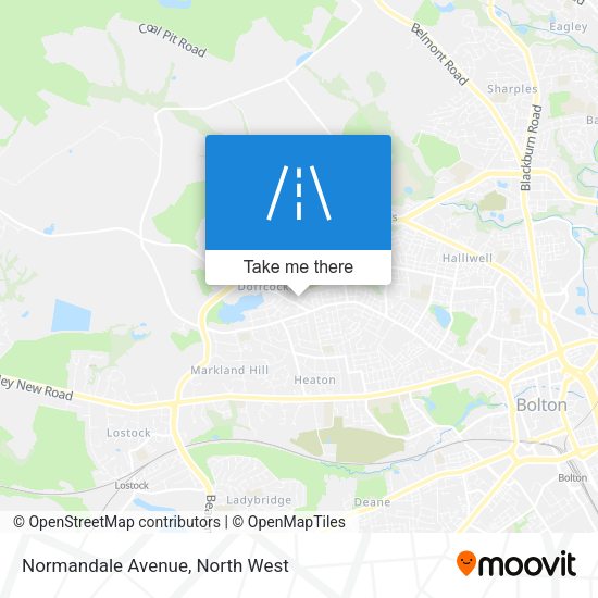 Normandale Avenue map