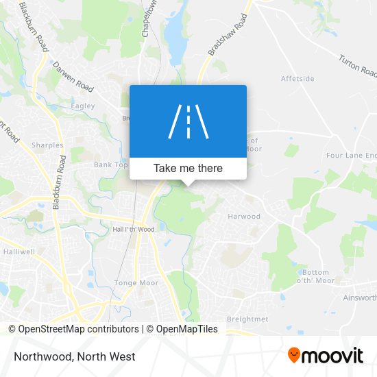 Northwood map