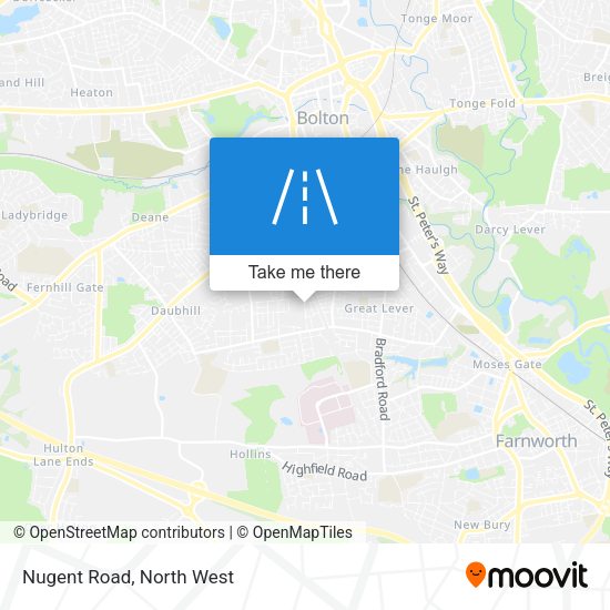 Nugent Road map