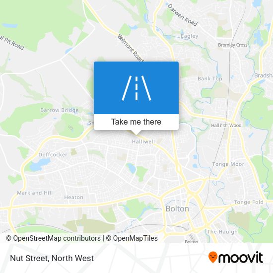 Nut Street map