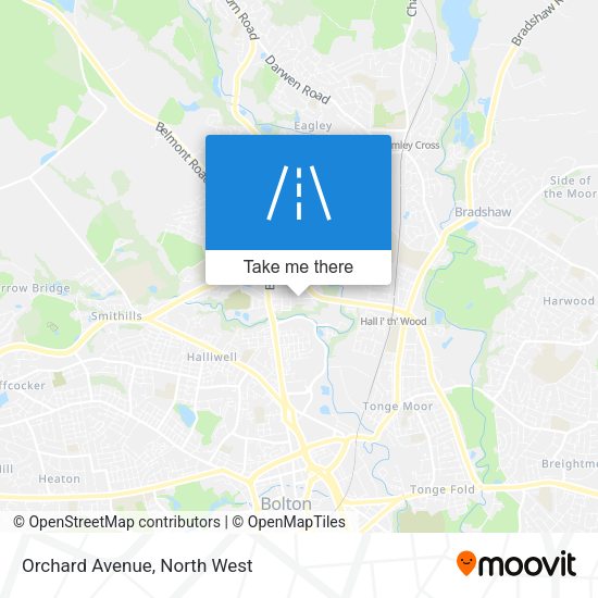 Orchard Avenue map