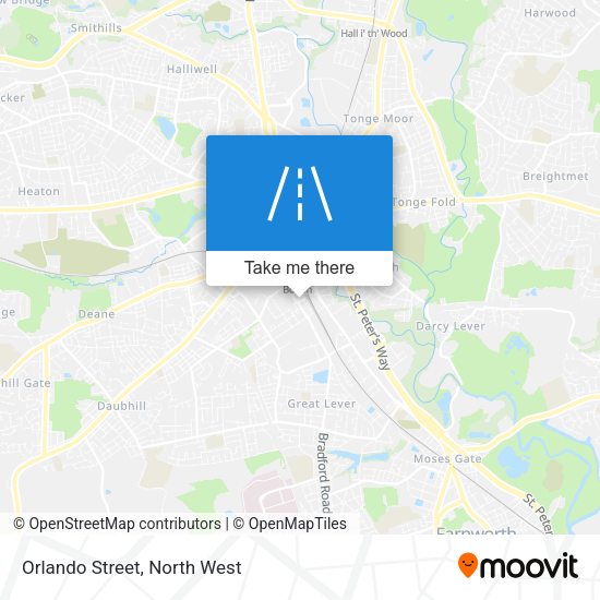 Orlando Street map