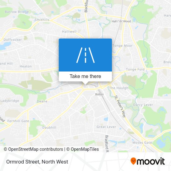 Ormrod Street map