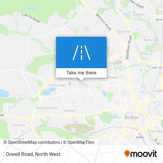 Orwell Road map