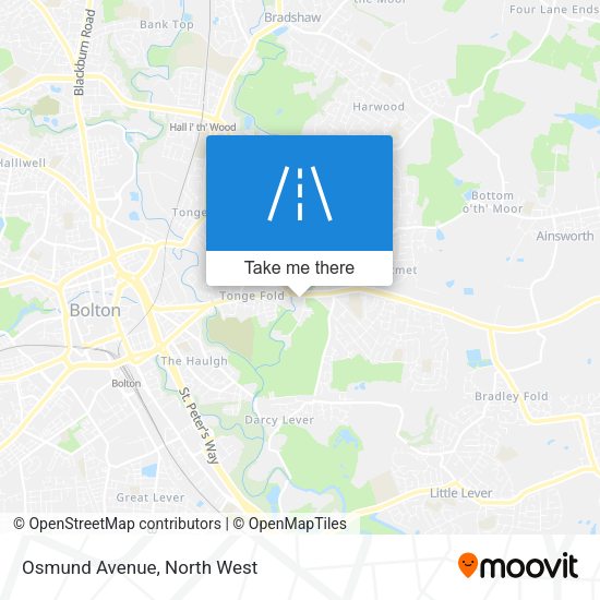 Osmund Avenue map