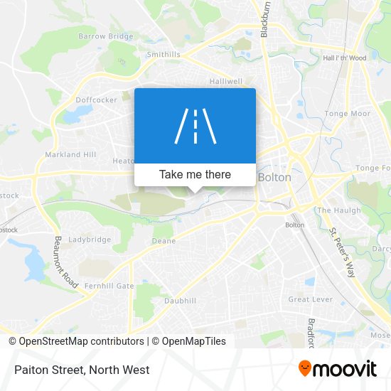 Paiton Street map