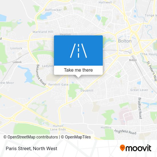 Paris Street map