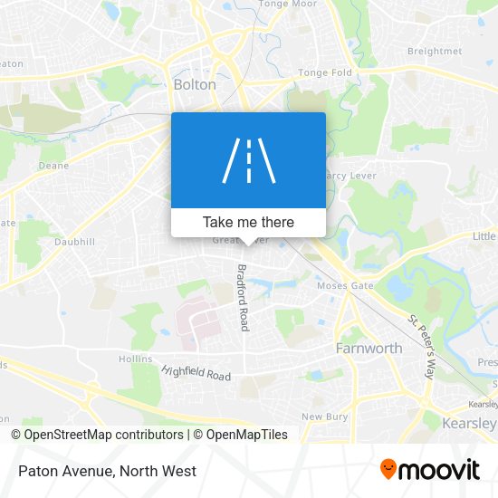 Paton Avenue map