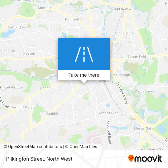 Pilkington Street map
