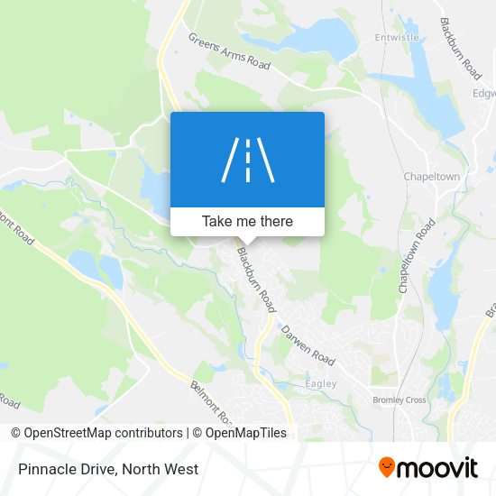 Pinnacle Drive map
