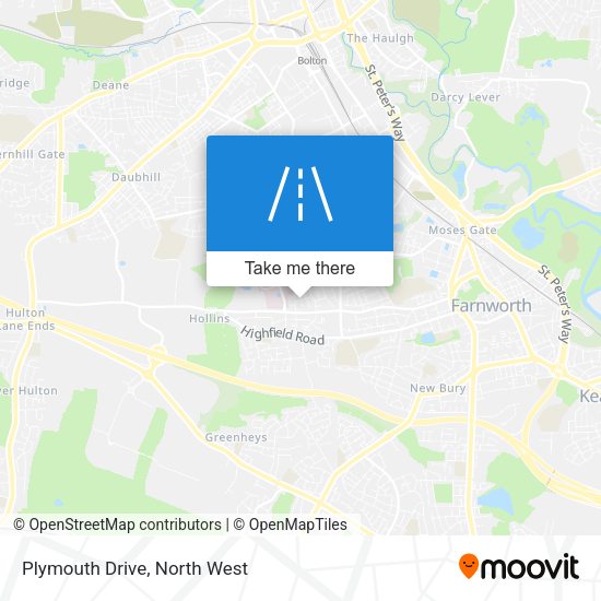 Plymouth Drive map