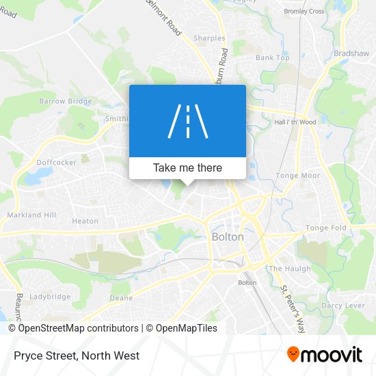 Pryce Street map