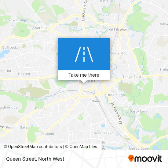 Queen Street map
