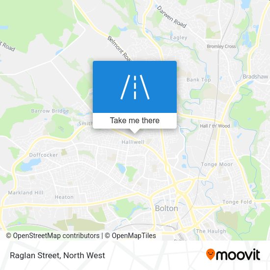 Raglan Street map