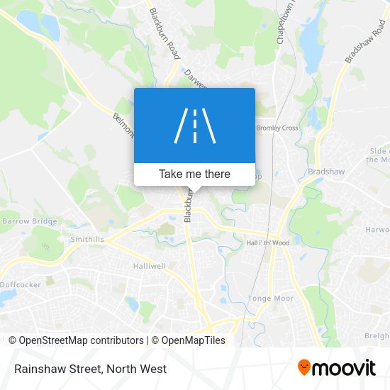 Rainshaw Street map