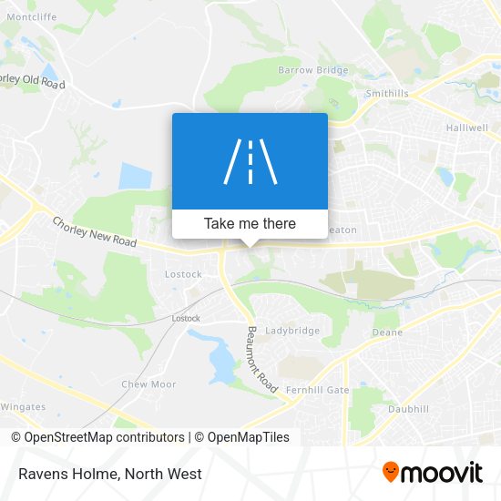 Ravens Holme map