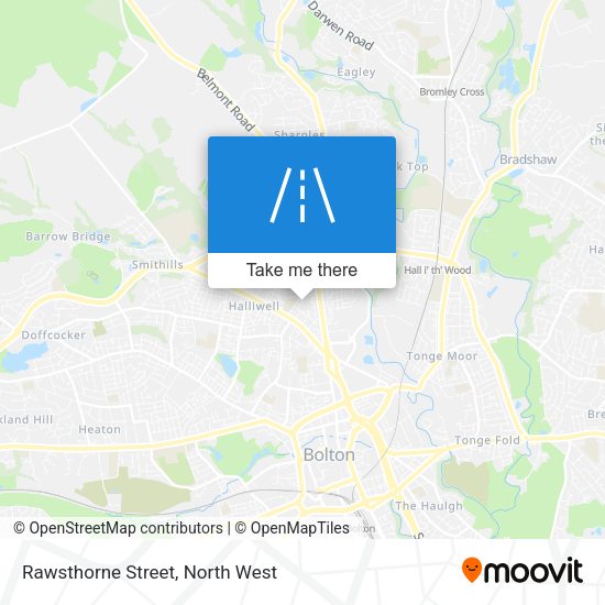 Rawsthorne Street map