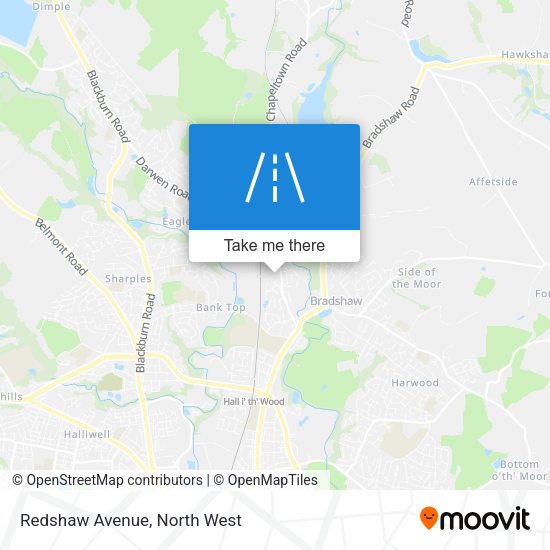 Redshaw Avenue map