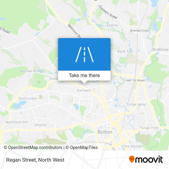 Regan Street map