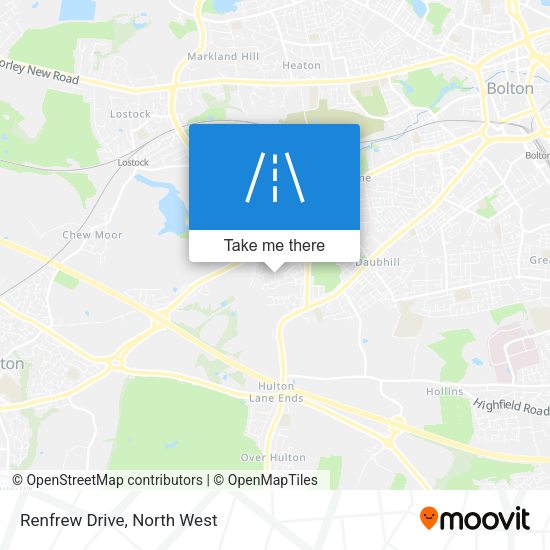 Renfrew Drive map