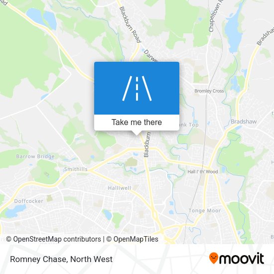 Romney Chase map