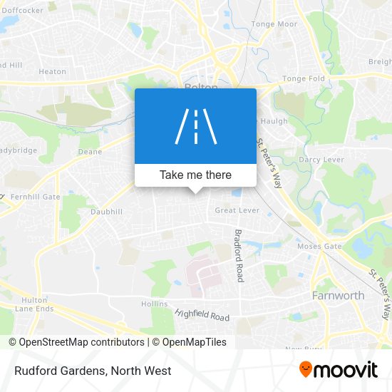 Rudford Gardens map