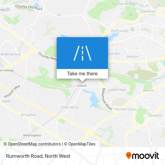 Rumworth Road map