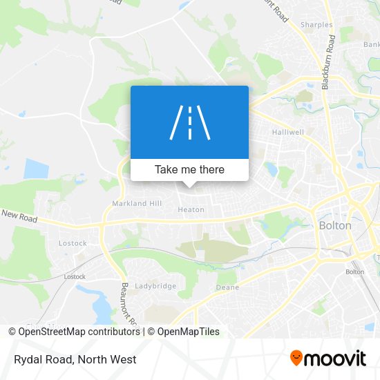 Rydal Road map