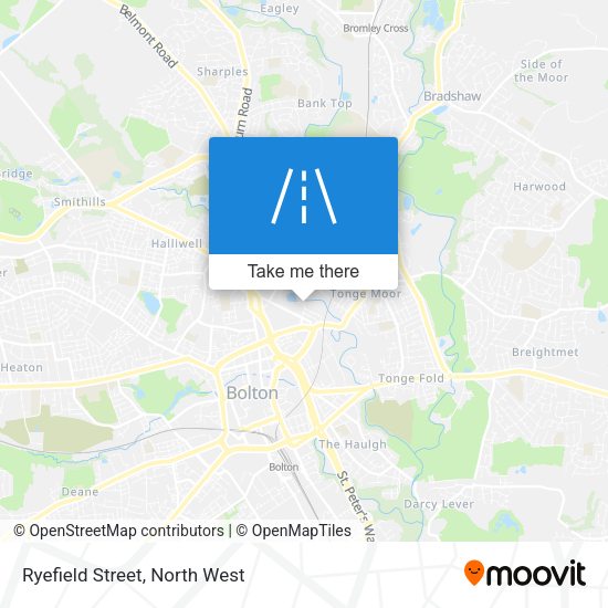 Ryefield Street map