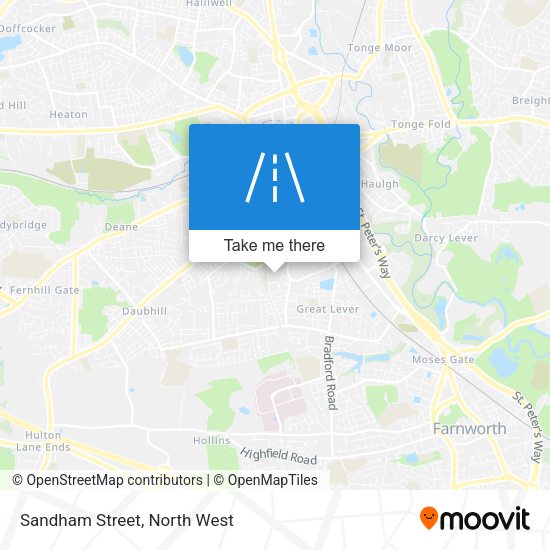 Sandham Street map