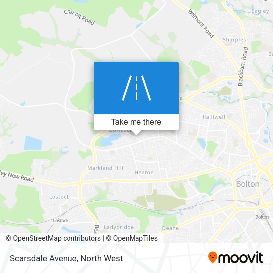 Scarsdale Avenue map
