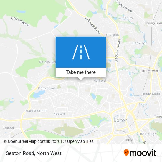 Seaton Road map