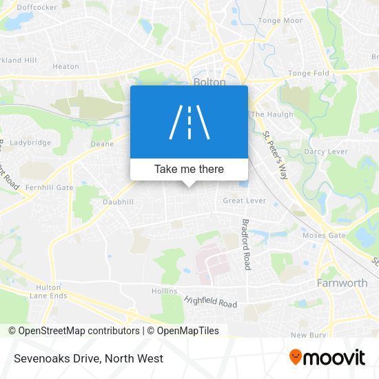 Sevenoaks Drive map